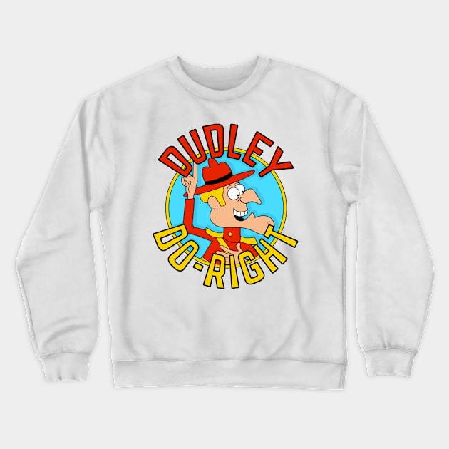 Dudley Do-Right - Rocky Bullwinkle Crewneck Sweatshirt by LuisP96